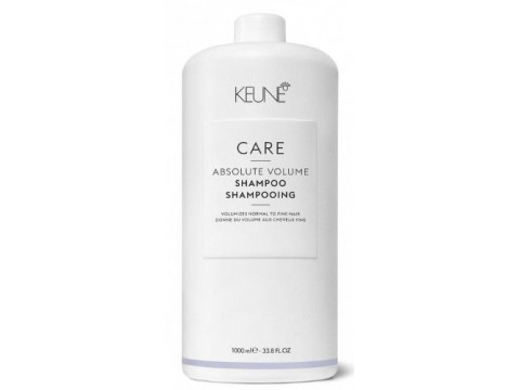 KEUNE CARE ABSOLUTE VOLUME Šampūnas Didinantis Plaukų Apimtį, 1000 ml